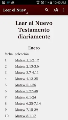 Mapudungun Biblia android App screenshot 0